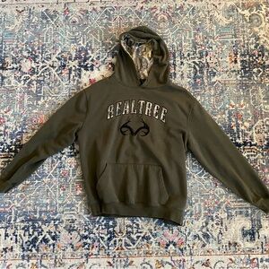 Realtree Men's Olive Green Hoodie
